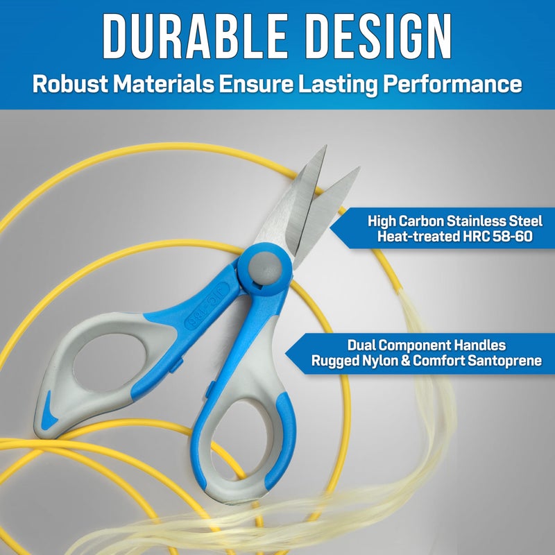 Jonard Tools Jonard JIC-186 Kevlar Ergonomic Fiber Optic Cutter, 6" Length - Image 5